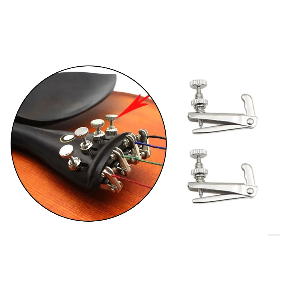1/2 Violin Fine Tuners Set of 4 – Metal String Adjusters for Violin, Precision Tuning Regulator Parts
1/2 Violin Fine Tuners Set of 4 – Metal String Adjusters for Violin, Precision Tuning Regulator Parts