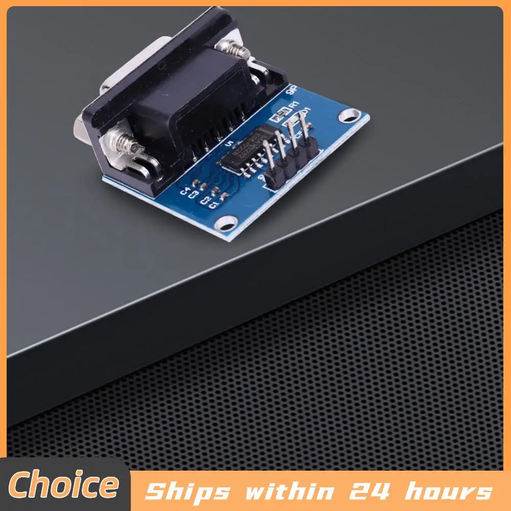 MAX3232 RS232 To TTL Serial Port Converter Module 3.3V-5.5V Female DB9 Connector Female Serial To TTL Module MAX3232 Chip
MAX3232 RS232 To TTL Serial Port Converter Module 3.3V-5.5V Female DB9 Connector Female Serial To TTL Module MAX3232 Chip