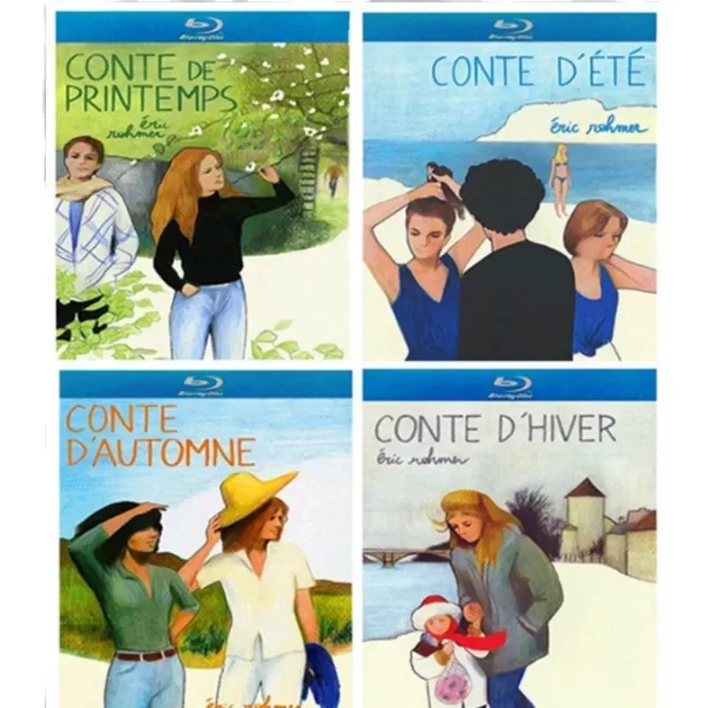 BD Blu-ray Disc Eric Rohmer's Four Seasons of the World Volumes 1–4 Complete Works High-Definition Collector's Edition French
BD Blu-ray Disc Eric Rohmer's Four Seasons of the World Volumes 1–4 Complete Works High-Definition Collector's Edition French