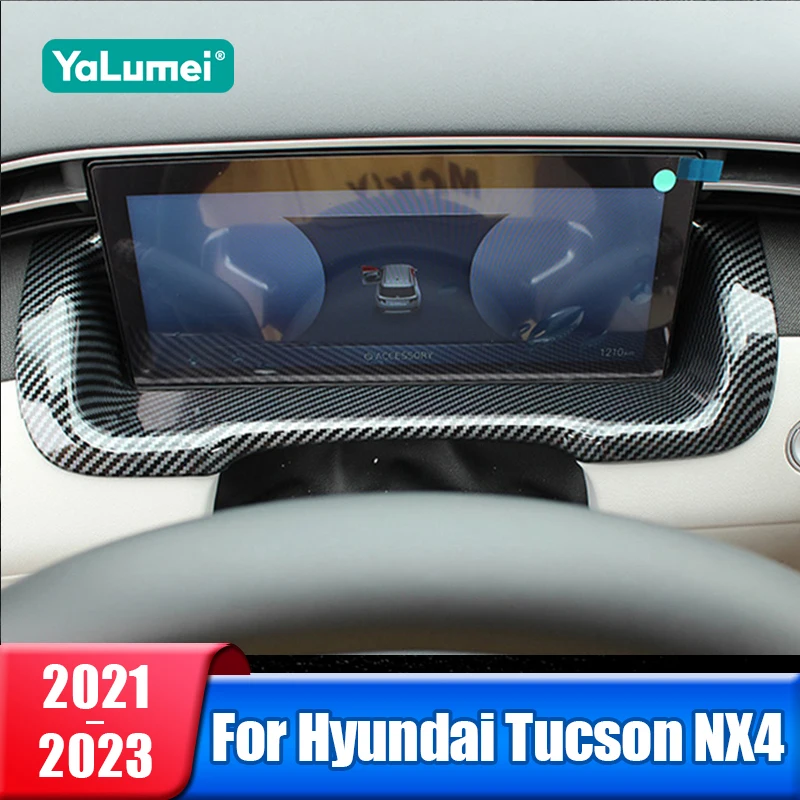 Car Dashboard Speedometer Trim Cover For Hyundai Tucson NX4 2021 2022 2023 Hybrid N Line ABS Carbon Fiber Accessories
Car Dashboard Speedometer Trim Cover For Hyundai Tucson NX4 2021 2022 2023 Hybrid N Line ABS Carbon Fiber Accessories