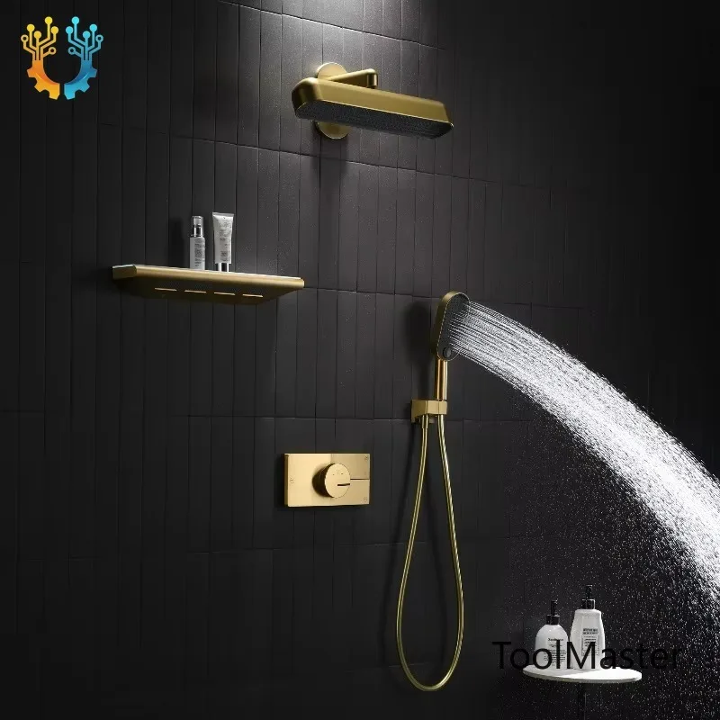 【2026】Concealed Shower Set Full Copper Thermostatic Built In Wall Mounted Hidden Shower System For Hotel Project
【2026】Concealed Shower Set Full Copper Thermostatic Built In Wall Mounted Hidden Shower System For Hotel Project