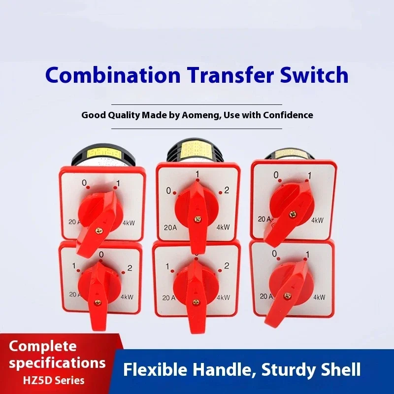 HZ5D-20/4 L03 Combination Switch M04 20A 4KW 2 Gear 3 Gear 2 Sections 3 Sections 4 Sections Electrical Wiring for Home Improveme
HZ5D-20/4 L03 Combination Switch M04 20A 4KW 2 Gear 3 Gear 2 Sections 3 Sections 4 Sections Electrical Wiring for Home Improveme