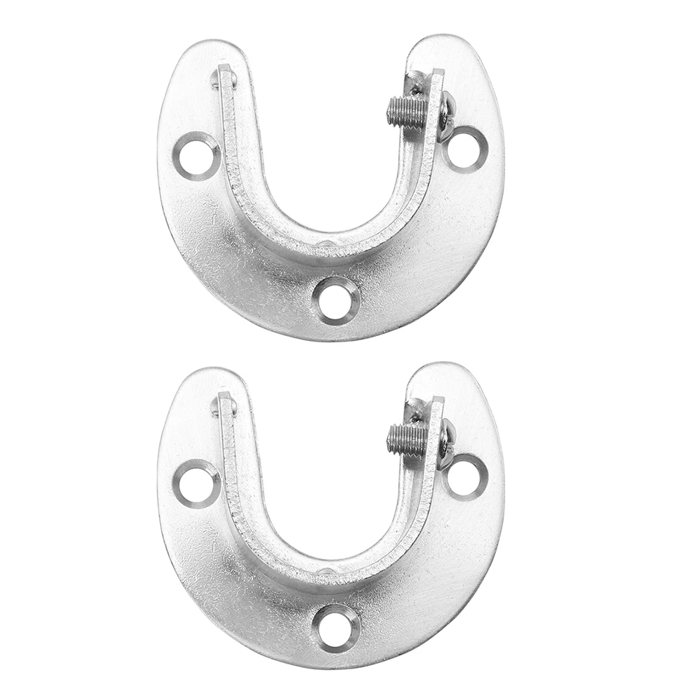 2Pcs StainlessSteel FlangeSeat ClosetRod HolderBracket DoubleSocket EndSupports WardrobePipeBracket SideScrew
2Pcs StainlessSteel FlangeSeat ClosetRod HolderBracket DoubleSocket EndSupports WardrobePipeBracket SideScrew
