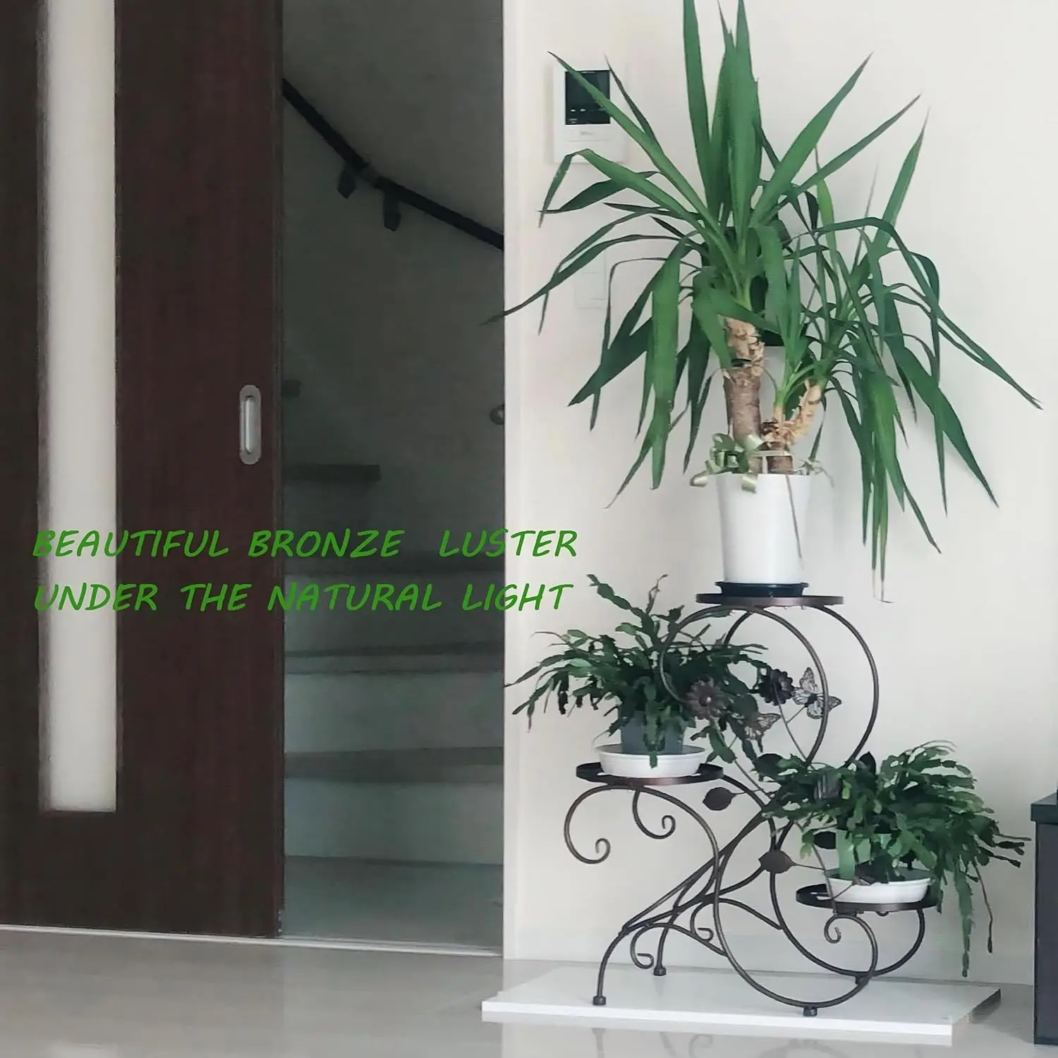 Plant Stand Outdoor Flower Stand Flower Pot Holder Display for Patio Garden Corner Balcony Living Room
Plant Stand Outdoor Flower Stand Flower Pot Holder Display for Patio Garden Corner Balcony Living Room