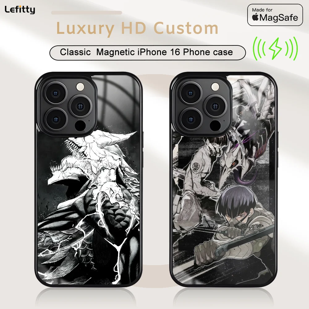 Anime Kaiju No. 8 Phone Case For iPhone 16 15 14 13 12 11 Pro Max Plus Mini Magnetic Magsafe Wireless Charging Cover
Anime Kaiju No. 8 Phone Case For iPhone 16 15 14 13 12 11 Pro Max Plus Mini Magnetic Magsafe Wireless Charging Cover