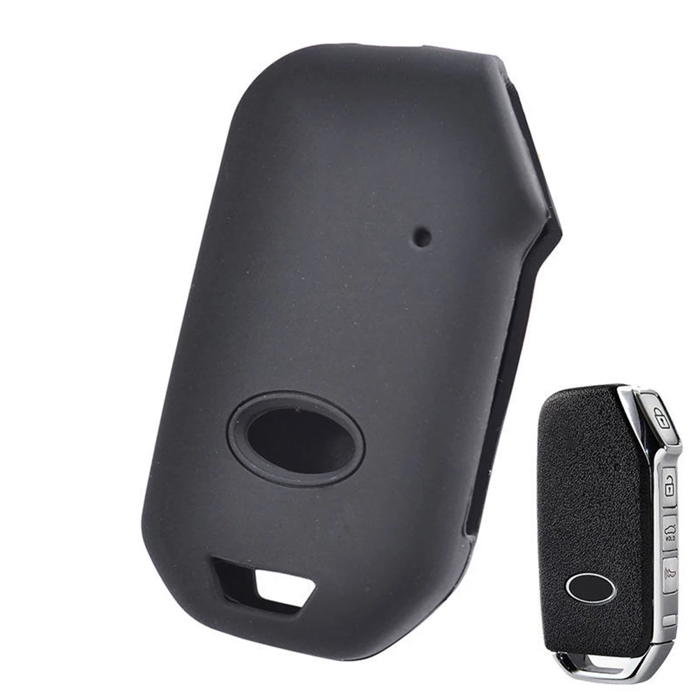 Car Silicone Remote Key Case Cover Shell Black Car Keys Cover Case Accessories For Kia 2020+ For Hyundai 2020+ For Sportage 2020
Car Silicone Remote Key Case Cover Shell Black Car Keys Cover Case Accessories For Kia 2020+ For Hyundai 2020+ For Sportage 2020