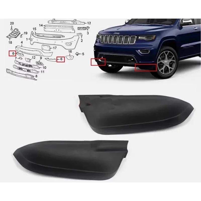 Front Bumper Lower Spoiler Trim Air Deflector Valance No Paint for Jeep Grand Cherokee 2014 2015 2016 2017 2018 2019 2020 2021
Front Bumper Lower Spoiler Trim Air Deflector Valance No Paint for Jeep Grand Cherokee 2014 2015 2016 2017 2018 2019 2020 2021