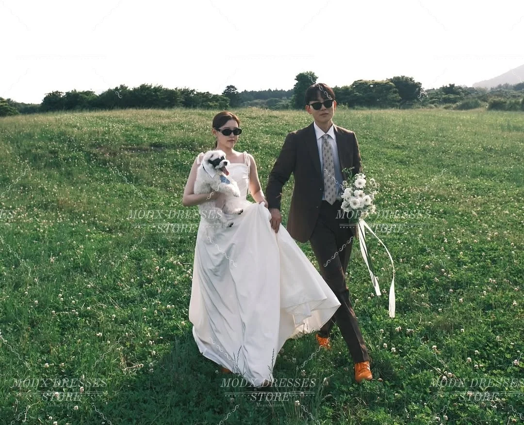 MODX 2026, новое простое корейское свадебное платье трапециевидной формы на бретельках, свадебное платье для фотосессий, Vestidos Novias Boda, женское на заказ
MODX 2026, новое простое корейское свадебное платье трапециевидной формы на бретельках, свадебное платье для фотосессий, Vestidos Novias Boda, женское на заказ