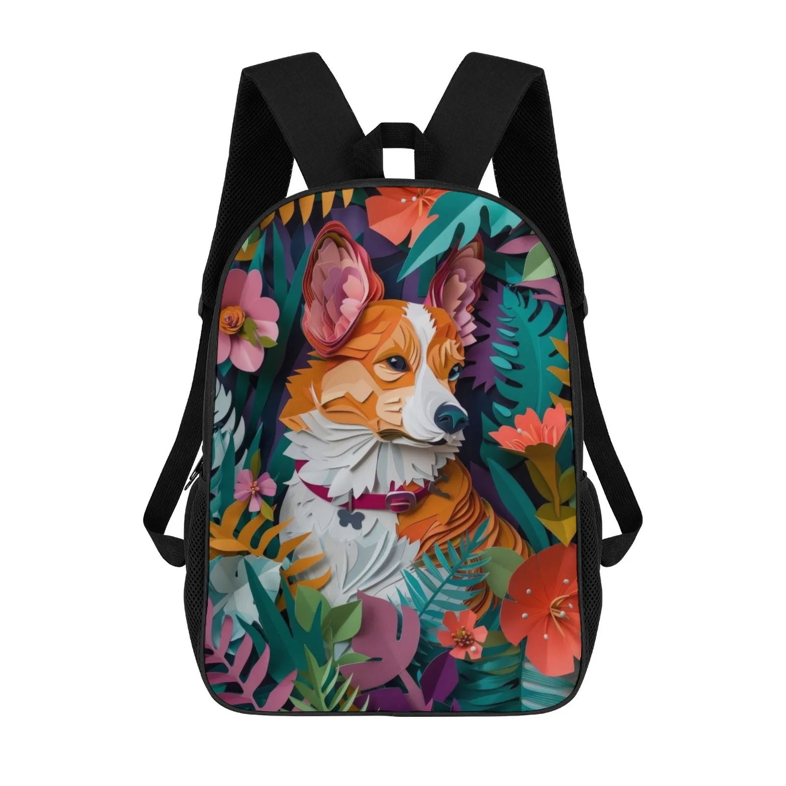Собака из плоской бумаги, сумка для книг с принтом Mochila, детская сумка для девочек, 17-дюймовый школьный рюкзак, сумка
Собака из плоской бумаги, сумка для книг с принтом Mochila, детская сумка для девочек, 17-дюймовый школьный рюкзак, сумка