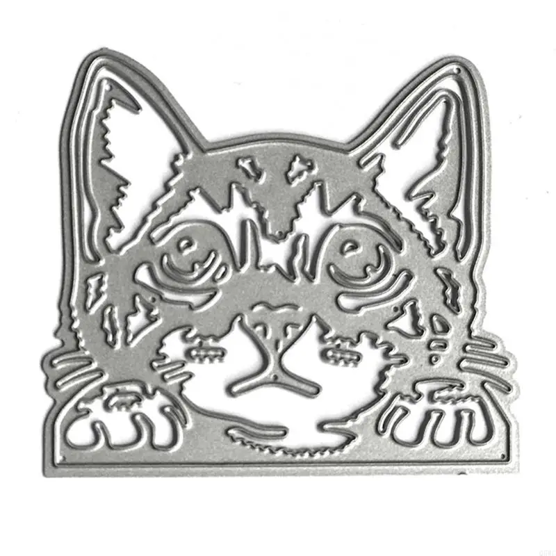 DIY Holiday Kitten Wearing Holiday Hat Die Set for Card Making and Scrapbooking Paper Embossing Tool Q5WC
DIY Holiday Kitten Wearing Holiday Hat Die Set for Card Making and Scrapbooking Paper Embossing Tool Q5WC
