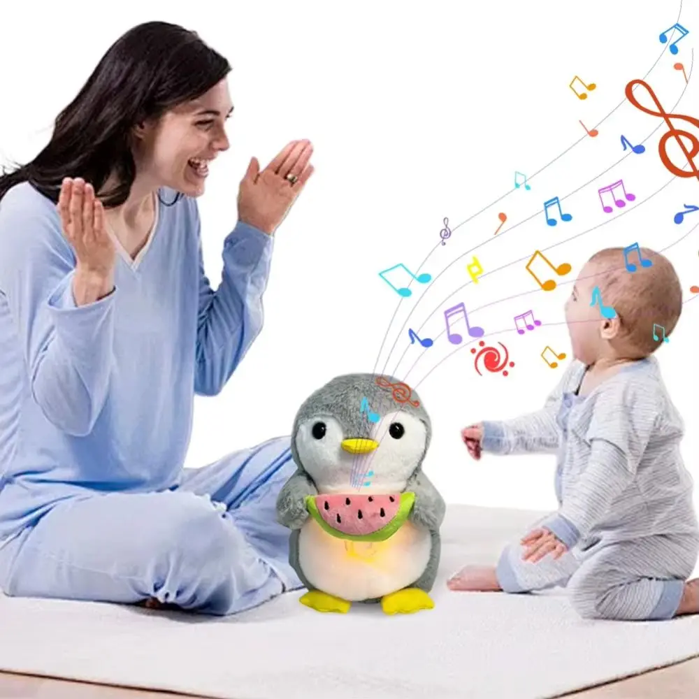 Heart Penguin Breathing Toy Simulation Music Lights Penguin Soothes Plush Toy Rhythmic Funny Baby Breath Toy Kids Toy
Heart Penguin Breathing Toy Simulation Music Lights Penguin Soothes Plush Toy Rhythmic Funny Baby Breath Toy Kids Toy