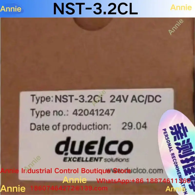 Original NST-3.2CL safety relay, 24VAC/DC
Original NST-3.2CL safety relay, 24VAC/DC