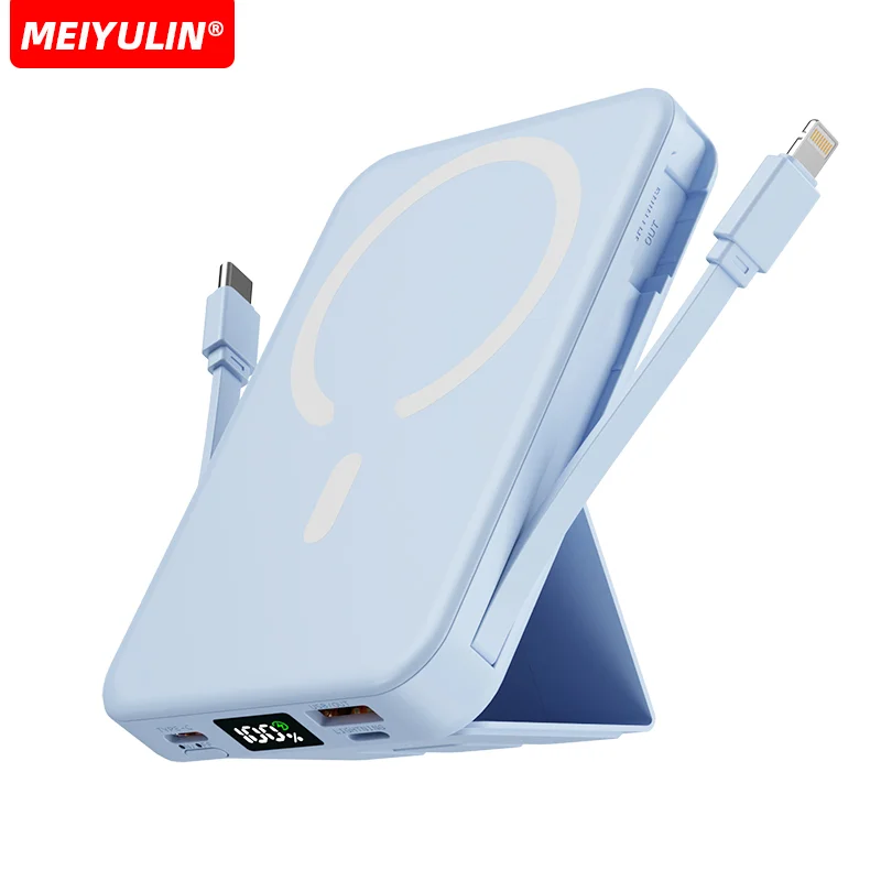 For Magsafe 10000mAh Magnetic Wireless Power Bank USB C Cable Portable 20W Fast Charging External Battery For iPhone Samsung
For Magsafe 10000mAh Magnetic Wireless Power Bank USB C Cable Portable 20W Fast Charging External Battery For iPhone Samsung