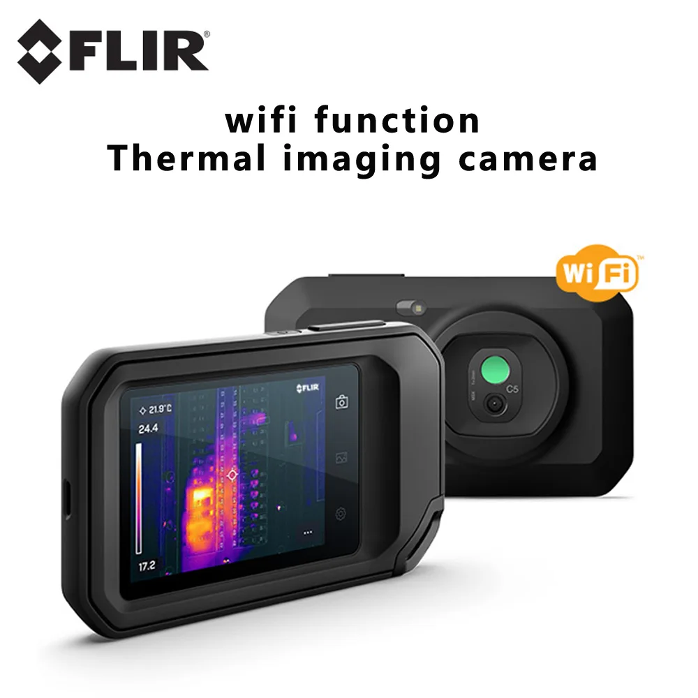 FLIR C3-X Инфракрасный Тепловизор C5 Wifi сенсорный экран печатная плата нагревательная труба электронное Обнаружение тепловизионная камера
FLIR C3-X Инфракрасный Тепловизор C5 Wifi сенсорный экран печатная плата нагревательная труба электронное Обнаружение тепловизионная камера
