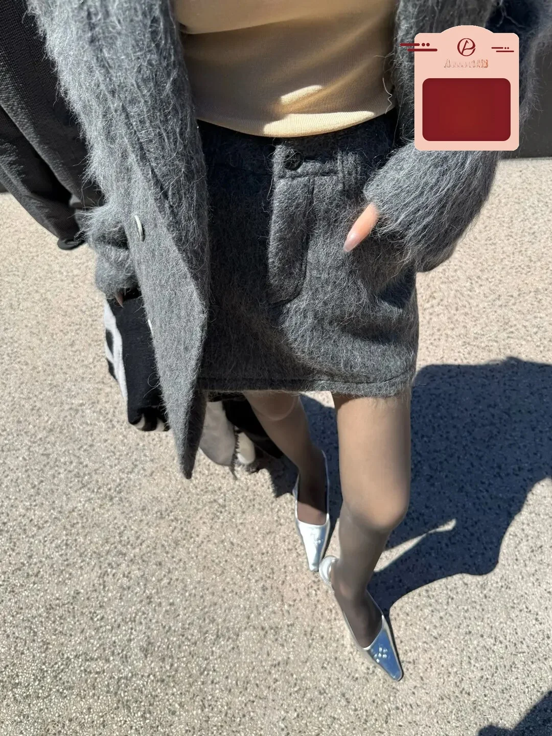 Alin A-Line Skirt Women's Winter Grey Slimming Versatile Camel Hair High Waist Straight Cut Casual Style Fashionable Skirt
Alin A-Line Skirt Women's Winter Grey Slimming Versatile Camel Hair High Waist Straight Cut Casual Style Fashionable Skirt