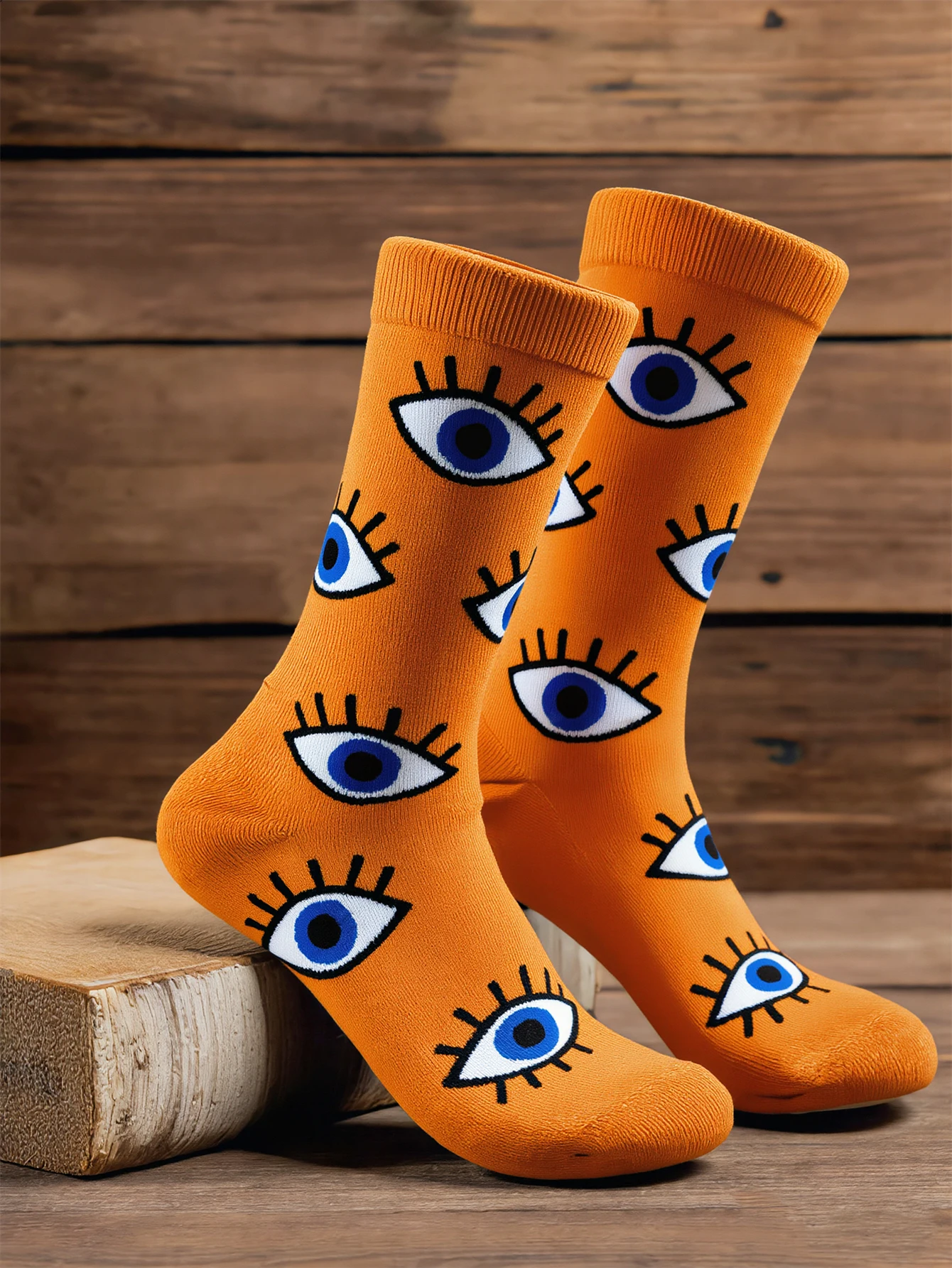 1 Pairs Eye Print Cotton Socks Men Personality Novelty Pattern Mid Calf Socks Soft Casual Daily Socks
1 Pairs Eye Print Cotton Socks Men Personality Novelty Pattern Mid Calf Socks Soft Casual Daily Socks