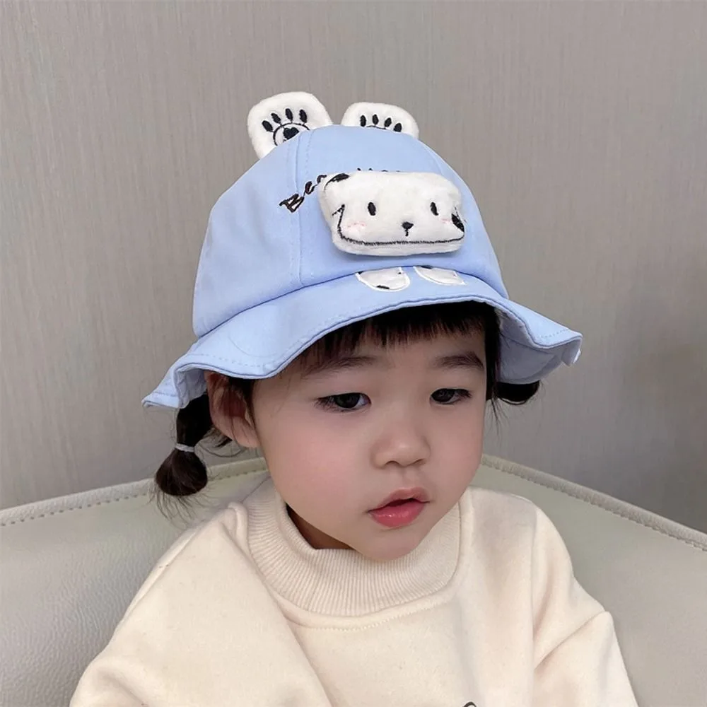Korean Style Baby Bucket Hat Cartoon Animal Sun Protection Sunshade Cap Bucket Hat UV Protection UV Protection Hat Wear
Korean Style Baby Bucket Hat Cartoon Animal Sun Protection Sunshade Cap Bucket Hat UV Protection UV Protection Hat Wear