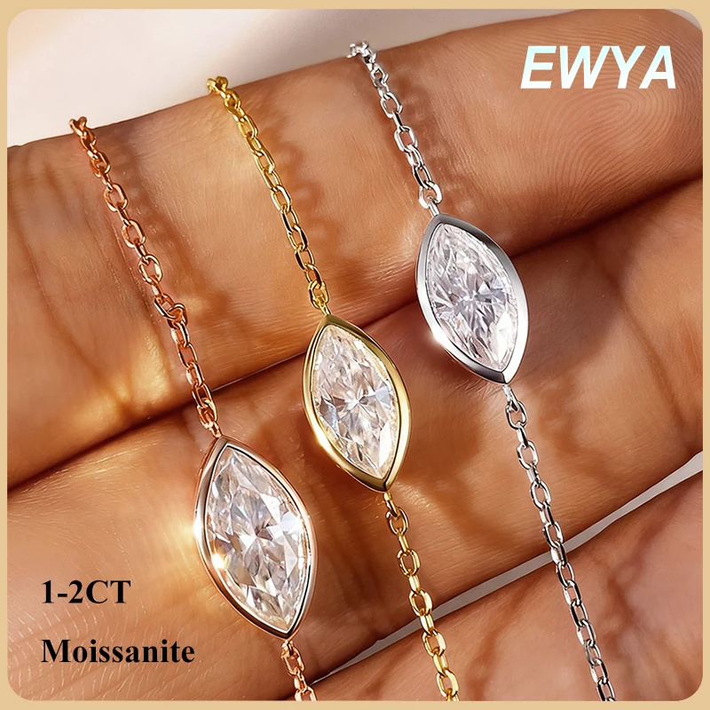 EWYA 1/2CT браслет-пасьянс с муассанитом в форме груши, женский браслет s925, серебряный ободок, лабораторная бриллиантовая свадебная цепочка на запястье
EWYA 1/2CT браслет-пасьянс с муассанитом в форме груши, женский браслет s925, серебряный ободок, лабораторная бриллиантовая свадебная цепочка на запястье