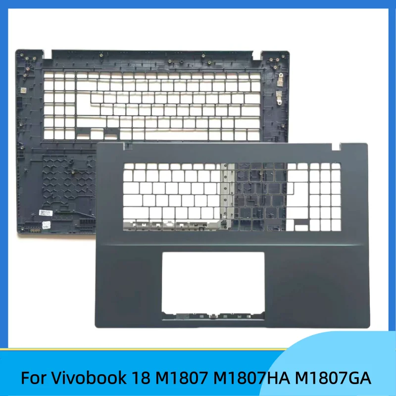New For Vivobook 18 M1807 M1807HA M1807GA Upper Case Palmrest Cover C shell/Bottom Base Cover Lower Case
New For Vivobook 18 M1807 M1807HA M1807GA Upper Case Palmrest Cover C shell/Bottom Base Cover Lower Case