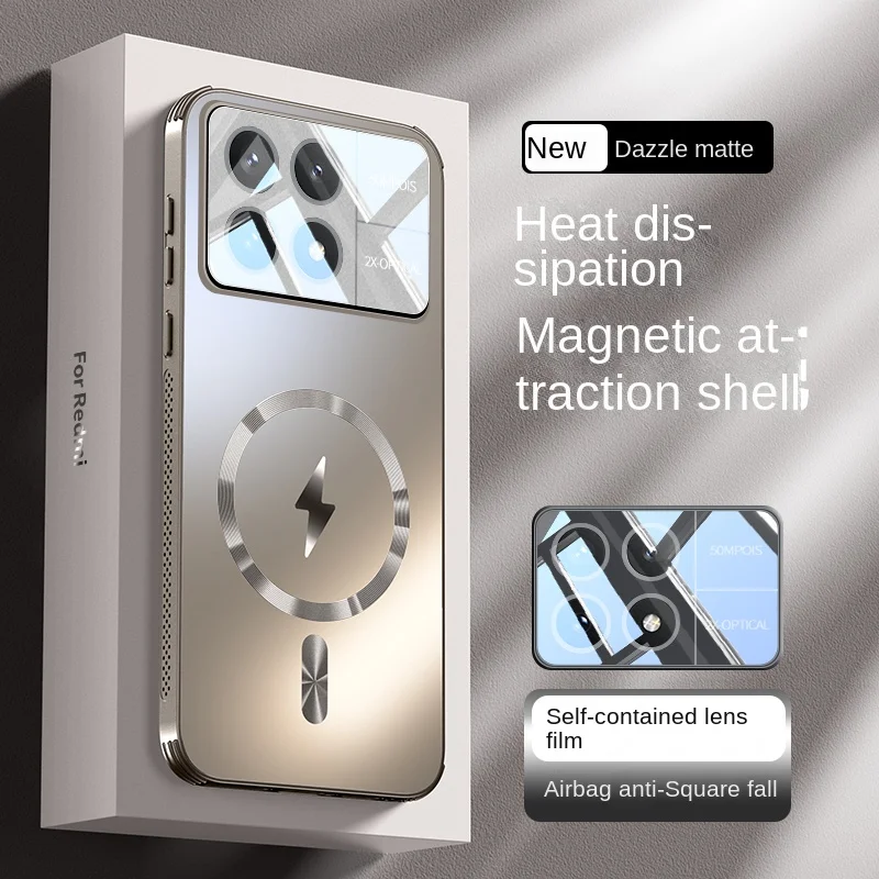 For Xiaomi POCO F6 Pro Case Hard Matte Magnetic wireless charging Lens Protective Back Cover Case For POCO F6Pro Phone Shell
For Xiaomi POCO F6 Pro Case Hard Matte Magnetic wireless charging Lens Protective Back Cover Case For POCO F6Pro Phone Shell