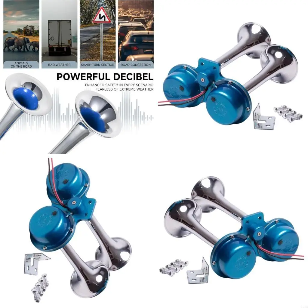 Extremely Loud Electric Train Horn Operates On 12V And 24V Systems For Improved Safety
Extremely Loud Electric Train Horn Operates On 12V And 24V Systems For Improved Safety