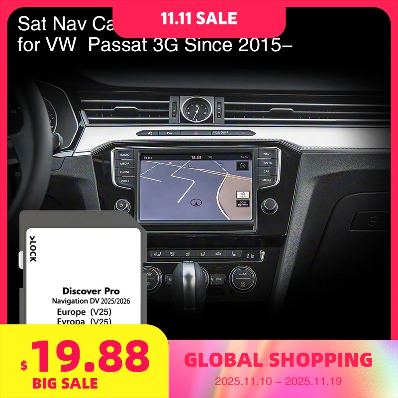 Update 2025-2026 Version System for Volkswagen Passat 3G from 2015 Map Europe Navi Accessories SD Card
Update 2025-2026 Version System for Volkswagen Passat 3G from 2015 Map Europe Navi Accessories SD Card