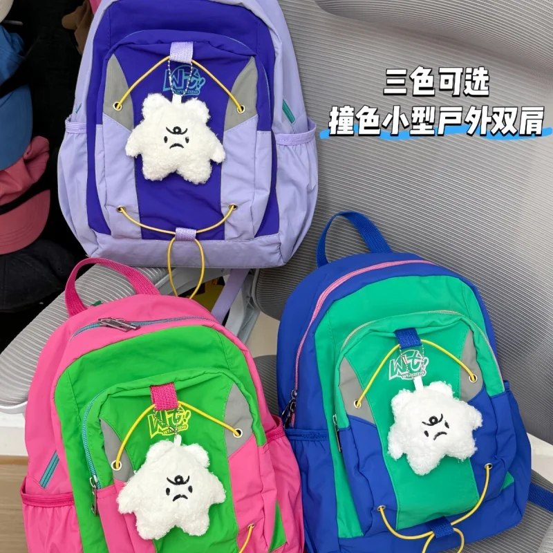 In Stock Color Blocked Backpacks And Backpacks Are Suitable For Elementary School Students' Travel And Outings. Cute Girl Gift
In Stock Color Blocked Backpacks And Backpacks Are Suitable For Elementary School Students' Travel And Outings. Cute Girl Gift