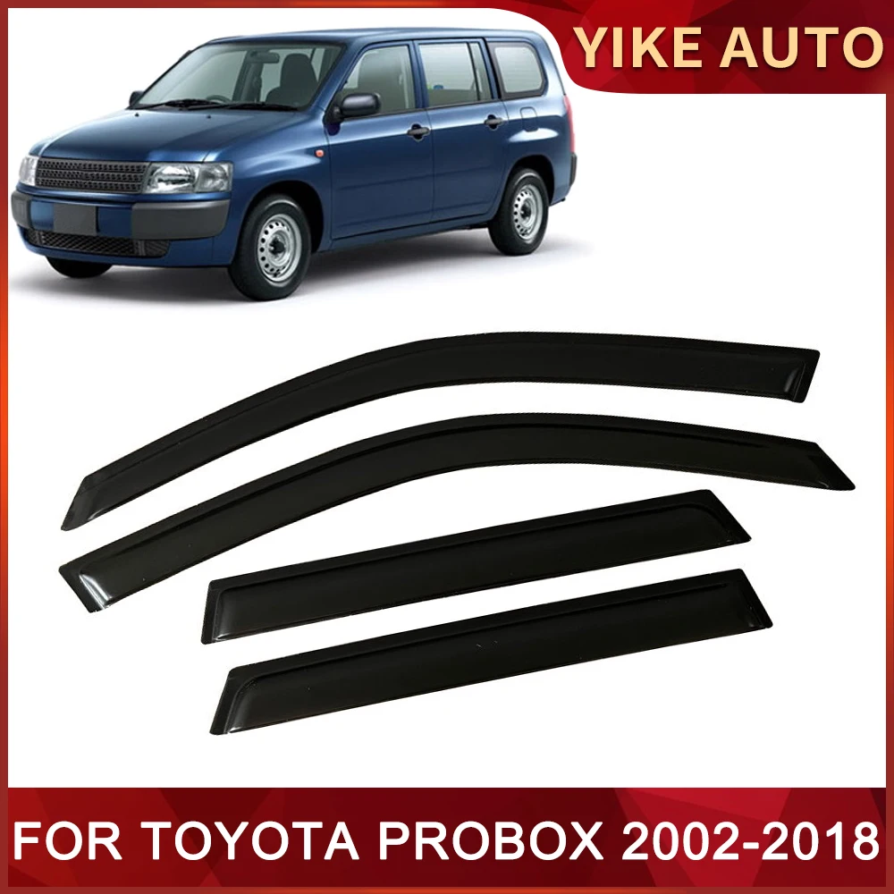 Оконный козырек для TOYOTA PROBOX 2002-2018, Погодоустойчивый дверной козырек, защита от ветра, солнца, дождя, боковые окна, ветровые дефлекторы, автозапчасти
Оконный козырек для TOYOTA PROBOX 2002-2018, Погодоустойчивый дверной козырек, защита от ветра, солнца, дождя, боковые окна, ветровые дефлекторы, автозапчасти