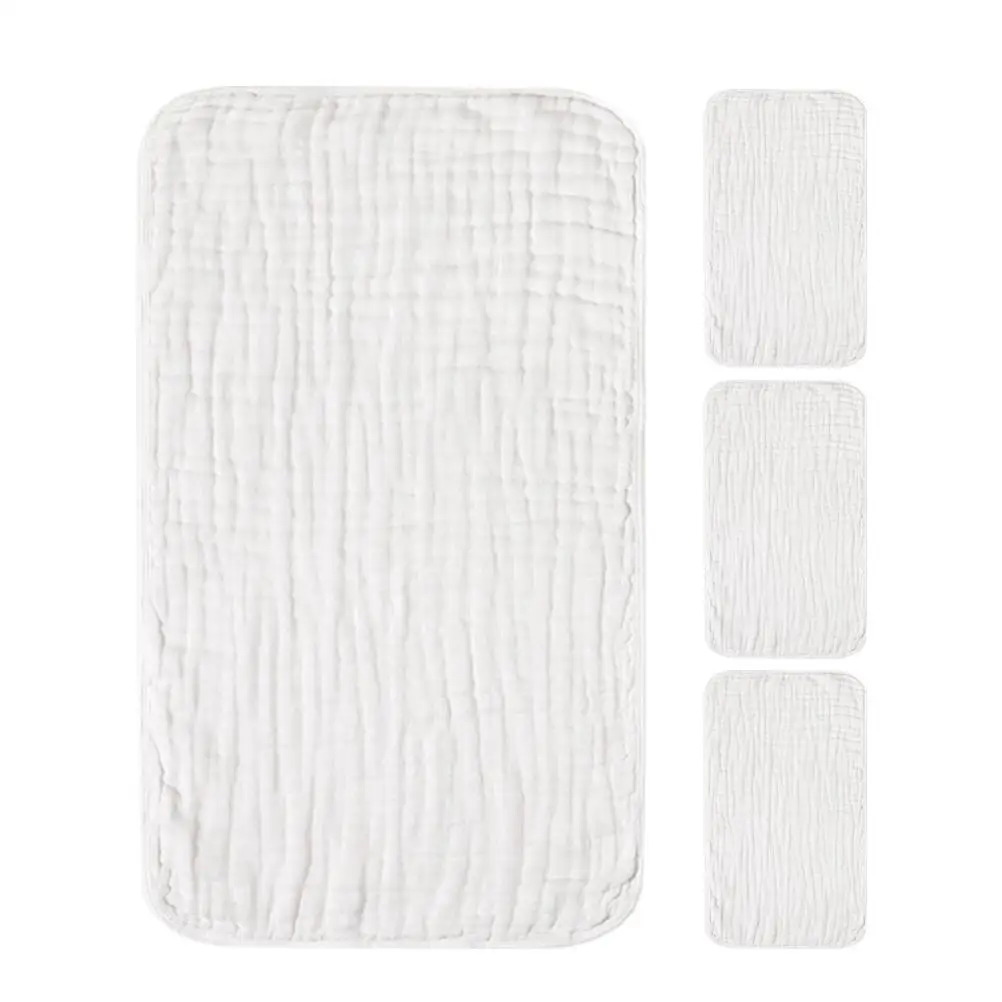 4 Pcs 50x25cm White Cotton Baby Washcloths Newborn Infants Absorbent Burping Cloth Toddler Face Cleaning
4 Pcs 50x25cm White Cotton Baby Washcloths Newborn Infants Absorbent Burping Cloth Toddler Face Cleaning