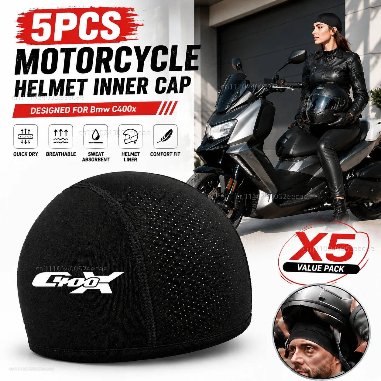 5pcs Motorcycle Helmet Inner Cap Hat Quick Dry Breathable Hat Racing Cap Cooling Thin Beanie For Bmw C400gt C400x C400 Gt C400 X
5pcs Motorcycle Helmet Inner Cap Hat Quick Dry Breathable Hat Racing Cap Cooling Thin Beanie For Bmw C400gt C400x C400 Gt C400 X