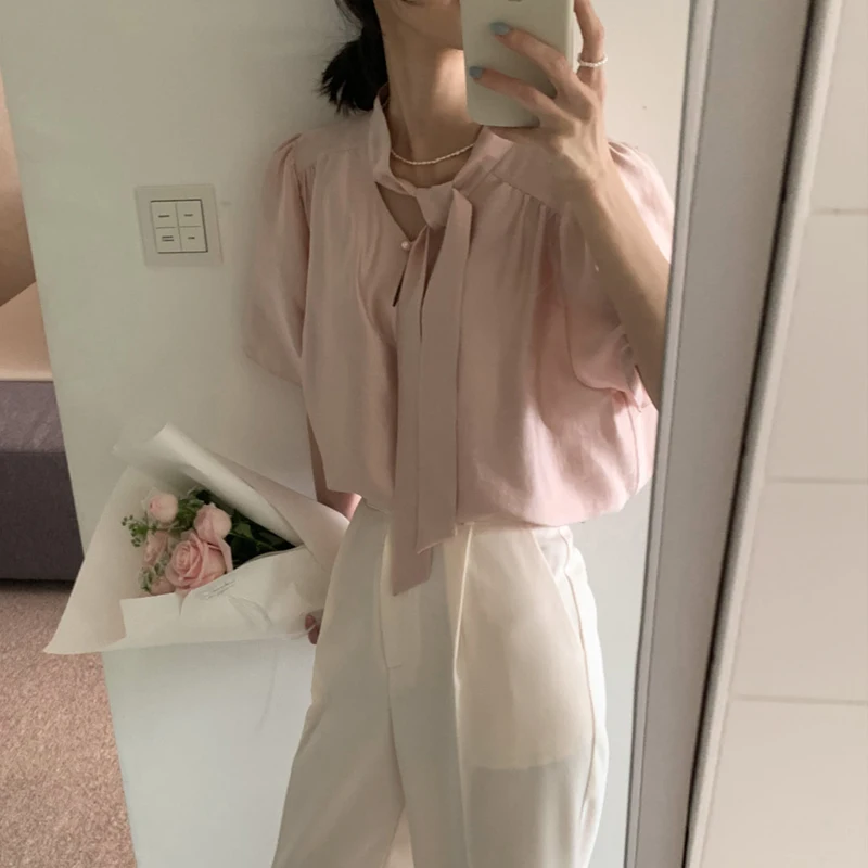 3Colors Front Back Wearing Sweet Ladies Elegant Party Woman Blouse Slim Basic Women Fashion Short Sleeve Shirts Female (hx9096
3Colors Front Back Wearing Sweet Ladies Elegant Party Woman Blouse Slim Basic Women Fashion Short Sleeve Shirts Female (hx9096
