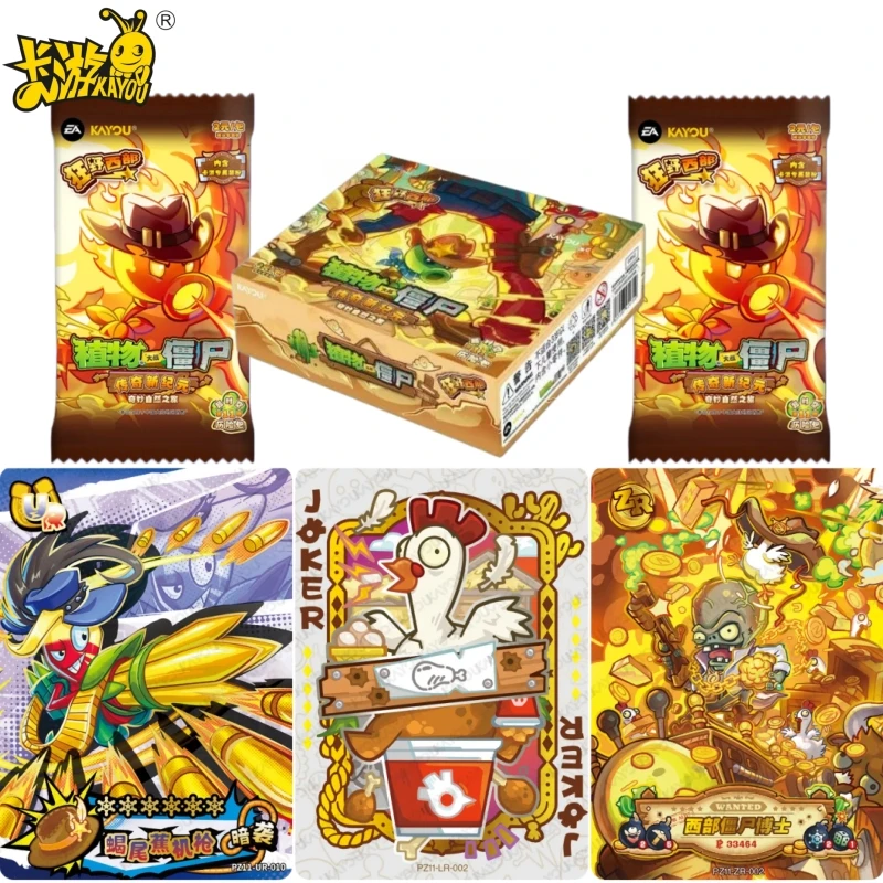 Genuine Official KAYOU Plants Vs. Zombies Chronological Adventure Wild West Series Card Game Peripheral Collection Gift
Genuine Official KAYOU Plants Vs. Zombies Chronological Adventure Wild West Series Card Game Peripheral Collection Gift