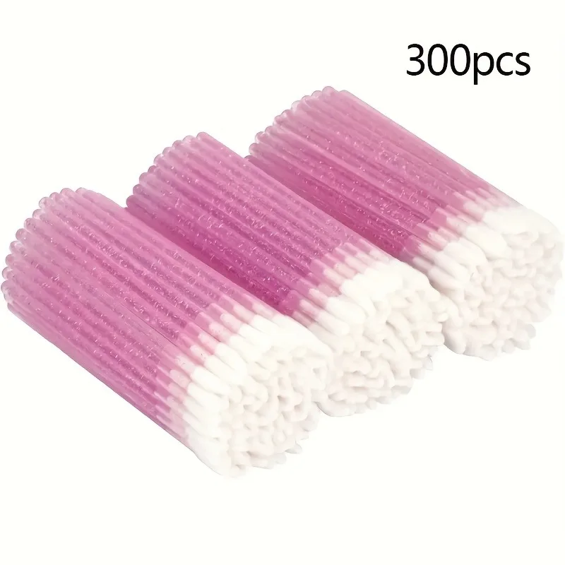 300pcs Disposable Lip Brushes - Soft Polyester Bristles, Fragrance-Free Lip Gloss & Lipstick Applicators with Glitter Effect
300pcs Disposable Lip Brushes - Soft Polyester Bristles, Fragrance-Free Lip Gloss & Lipstick Applicators with Glitter Effect