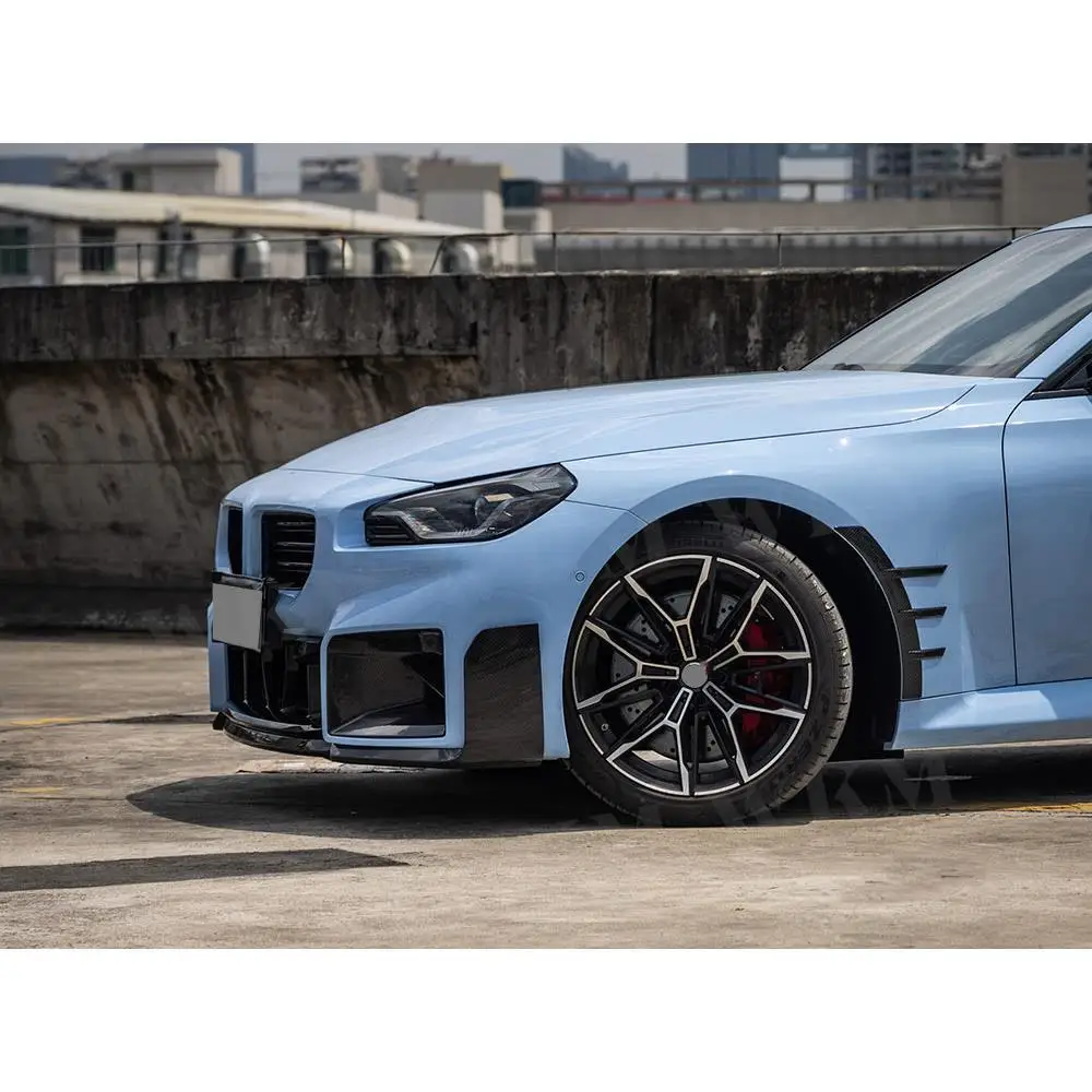 Dry Carbon Front Bumper Wheel Eyebrow Anards Splitters Decorative for BMW 2 Series M2 G87 2 Door 2023+ FRP Car Bumper Fins Trims
Dry Carbon Front Bumper Wheel Eyebrow Anards Splitters Decorative for BMW 2 Series M2 G87 2 Door 2023+ FRP Car Bumper Fins Trims