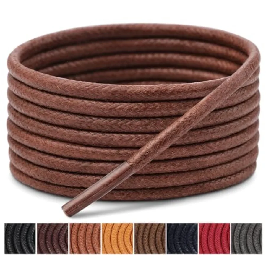 3 Pairs Dress Shoe Laces 3/32" Thin Round Waxed Shoelaces 15 Colors in 23"- 63
3 Pairs Dress Shoe Laces 3/32" Thin Round Waxed Shoelaces 15 Colors in 23"- 63