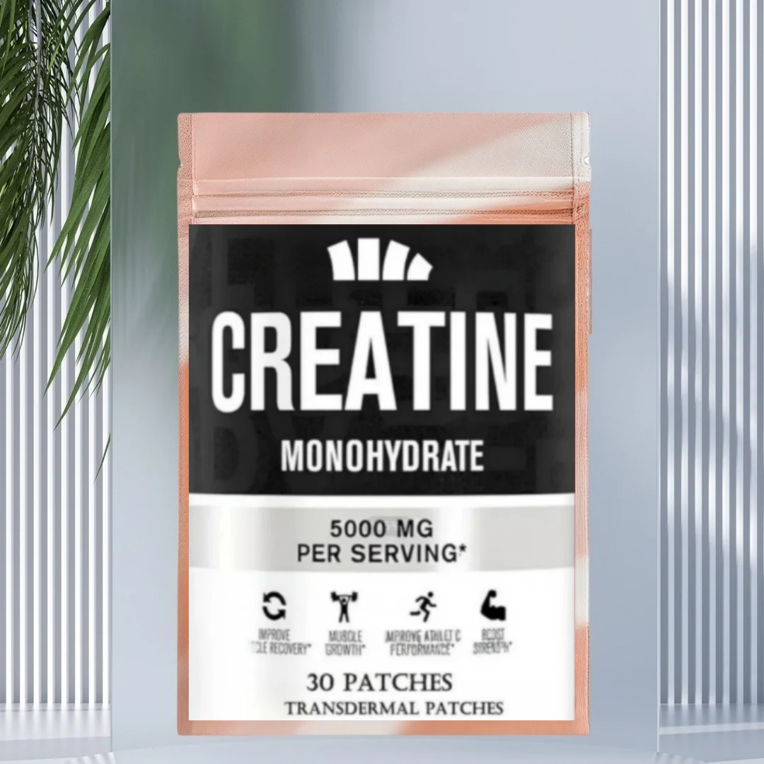 30 Patches Creatine Monohydrate Transdermal Patches Support Lean Muscle Growth, Recovery & And Enhance Athletic Performance
30 Patches Creatine Monohydrate Transdermal Patches Support Lean Muscle Growth, Recovery & And Enhance Athletic Performance