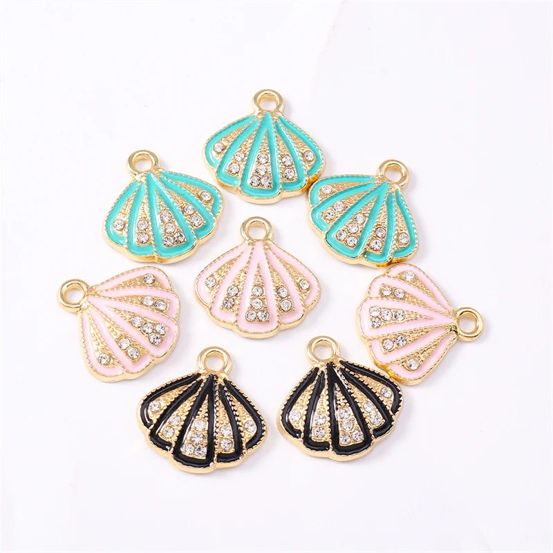 Duarte 20Pcs/Lot Cute Crystal Enamel Shell Charms Pendants for Jewelry Making Earrings Necklaces Bracelets Accessories DIY Gifts
Duarte 20Pcs/Lot Cute Crystal Enamel Shell Charms Pendants for Jewelry Making Earrings Necklaces Bracelets Accessories DIY Gifts