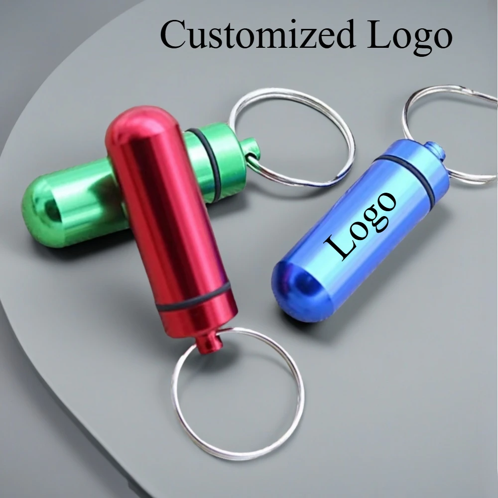 Portable Medicine Bottle Metal Keychain Custom Logo Name Hanging Bottle Seal Up Waterproof Container Keyring Mini Pendant Gift
Portable Medicine Bottle Metal Keychain Custom Logo Name Hanging Bottle Seal Up Waterproof Container Keyring Mini Pendant Gift