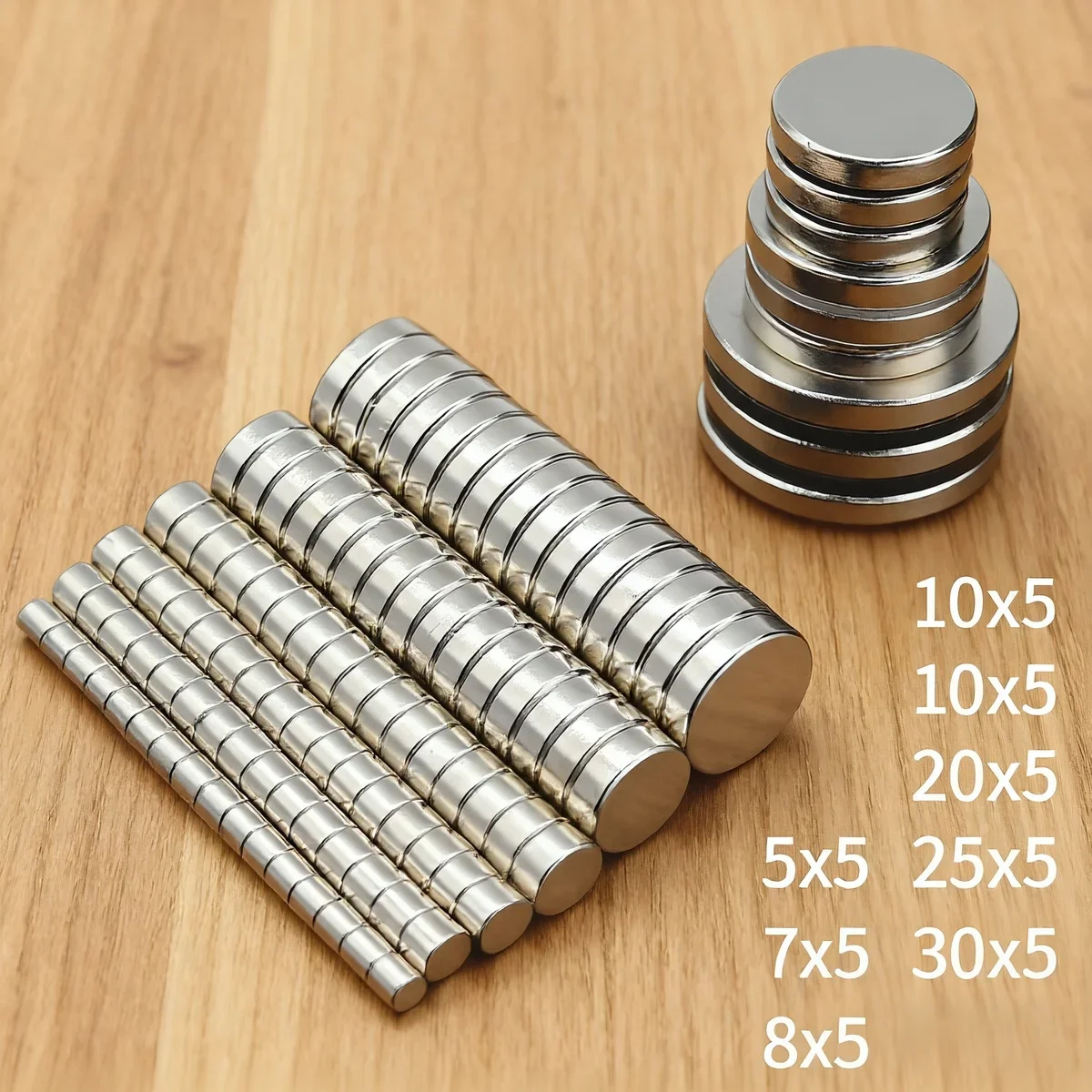 N35 Super Powerful Neodymium Magnet Round Magnets NdfeB Strong Permanent Magnetic imanes Refrigerator Magnets x5mm
N35 Super Powerful Neodymium Magnet Round Magnets NdfeB Strong Permanent Magnetic imanes Refrigerator Magnets x5mm