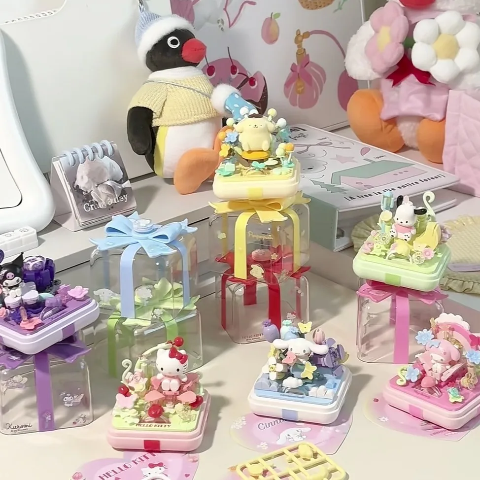 Детское кольцо Sanrio Mermelody Kurumimi Cinnamoroll, флакон духов в сборе, строительные блоки-головоломки, набор украшений для стола
Детское кольцо Sanrio Mermelody Kurumimi Cinnamoroll, флакон духов в сборе, строительные блоки-головоломки, набор украшений для стола