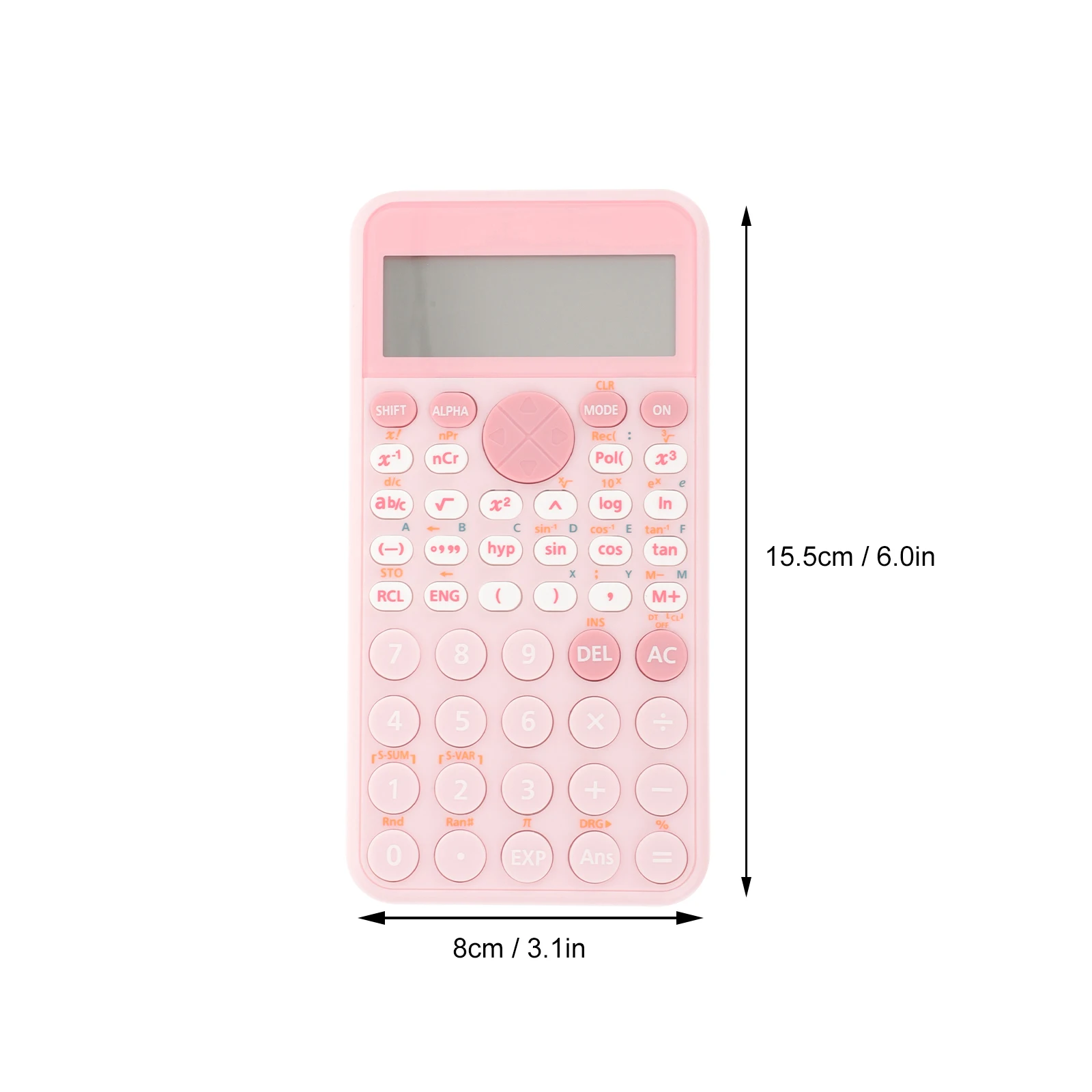 Scientific Calculator Large Screen 240 Functions Material Office School Portable Electronic Student Math Competition
Scientific Calculator Large Screen 240 Functions Material Office School Portable Electronic Student Math Competition