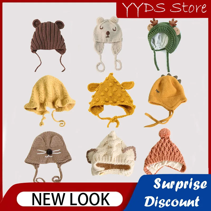 Spring and Autumn Newborn Cartoon Hat Toddler Children's Ear Protection Wool Hat Cute Winter Warm Beanie Hat шапка женская
Spring and Autumn Newborn Cartoon Hat Toddler Children's Ear Protection Wool Hat Cute Winter Warm Beanie Hat шапка женская