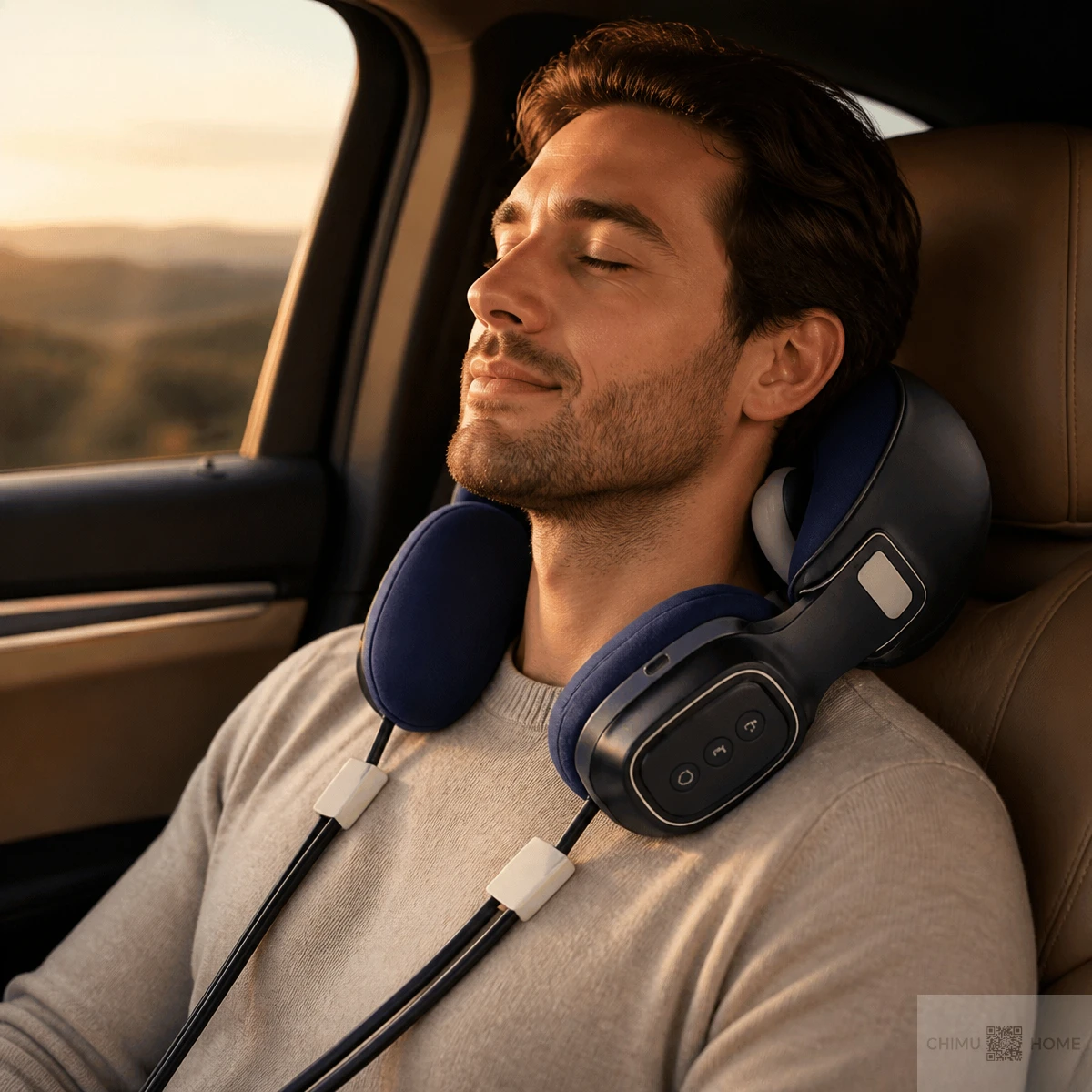 【CHIMU HOME】Smart 3D U-Shaped Neck Massager with Heat Portable Wireless Kneading Pillow for Car Travel Office Home Relief
【CHIMU HOME】Smart 3D U-Shaped Neck Massager with Heat Portable Wireless Kneading Pillow for Car Travel Office Home Relief