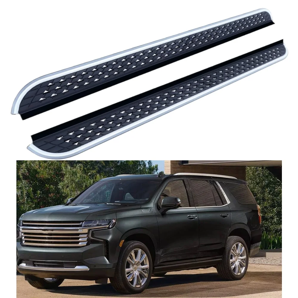 Vulixyuan 440 LBS Aluminum Running Board Compatible with Chevrolet Tahoe 2021-2025 Side Steps With non-slip texture 2PCS
Vulixyuan 440 LBS Aluminum Running Board Compatible with Chevrolet Tahoe 2021-2025 Side Steps With non-slip texture 2PCS