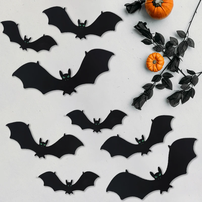 3pcs Halloween Bat Pendant Outdoor Party Courtyard Wall Hanging Ornaments Party DIY Scary Decoration Animal Pendant Props Decor
3pcs Halloween Bat Pendant Outdoor Party Courtyard Wall Hanging Ornaments Party DIY Scary Decoration Animal Pendant Props Decor