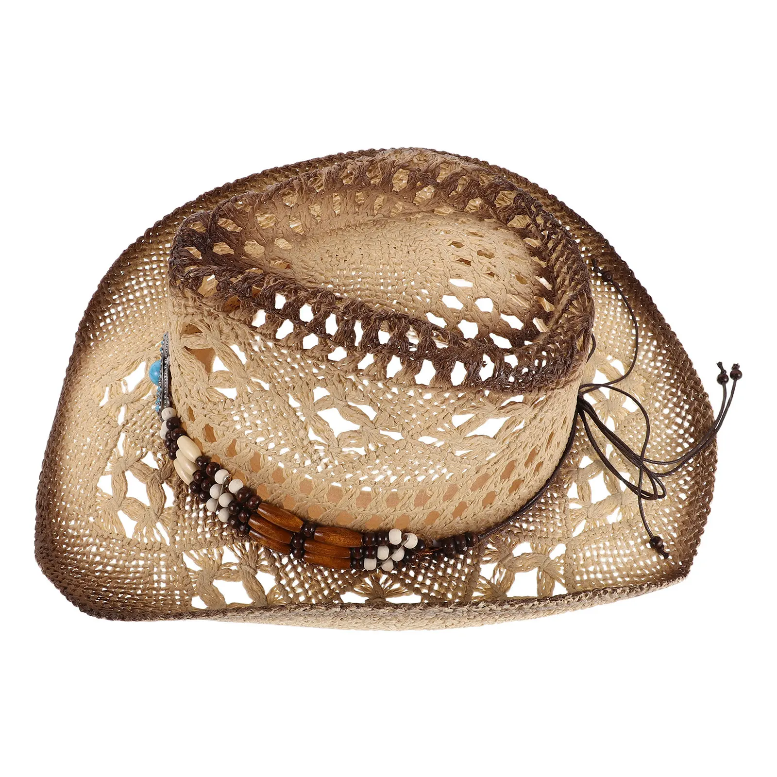 Straw Cowboy Hat Women Vintage Western Wide Brim Sun Hat Cowgirl Woven Beach Party Outdoor Travel Decorative Band
Straw Cowboy Hat Women Vintage Western Wide Brim Sun Hat Cowgirl Woven Beach Party Outdoor Travel Decorative Band