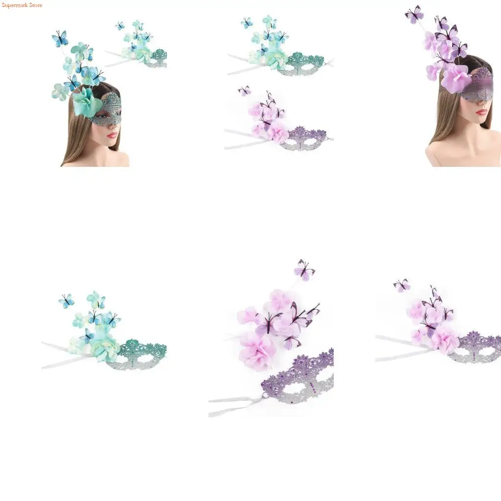 Q5WE Elegant Butterfly Lace Masquerades Mask Adjustable Tie Strap For Halloween Costume Parties Cosplay Event Breathable Fabric
Q5WE Elegant Butterfly Lace Masquerades Mask Adjustable Tie Strap For Halloween Costume Parties Cosplay Event Breathable Fabric