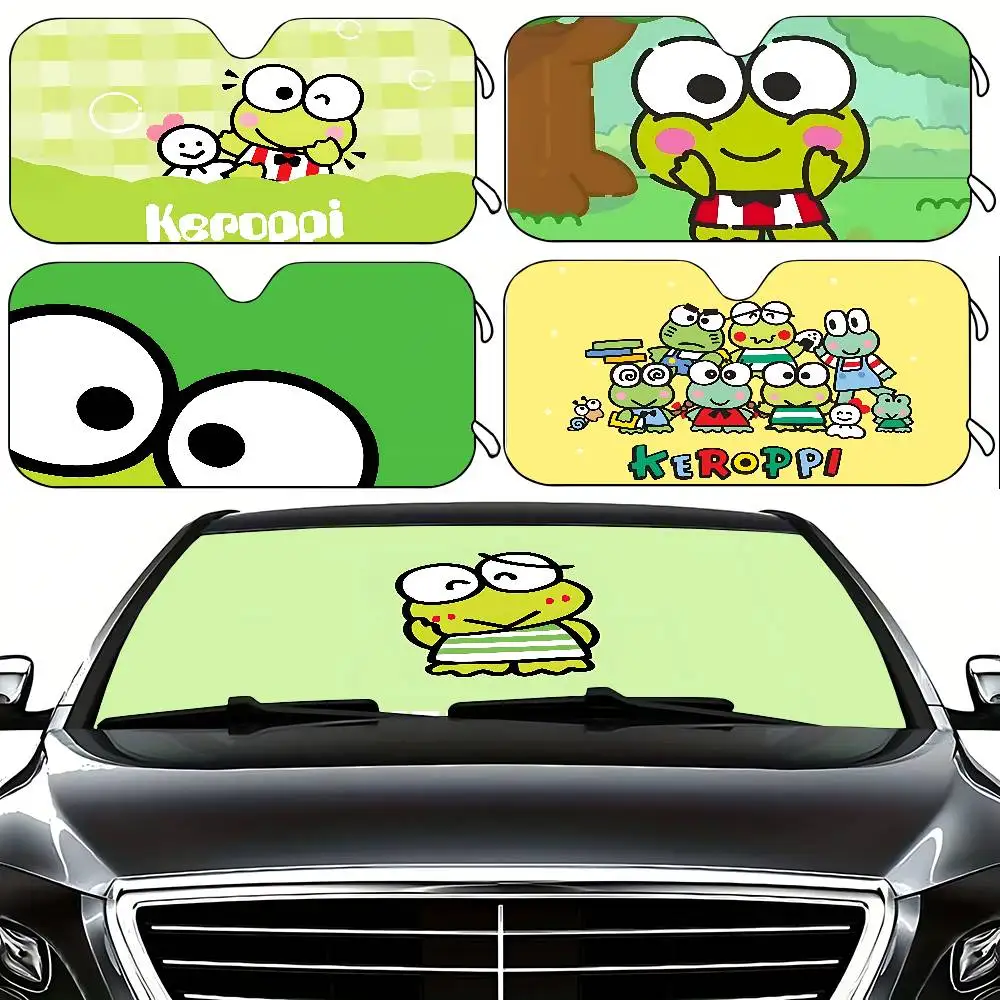 Kawaii K-Keroppi Car Sunshade Curtains 130x70cm Car SunShade Windshield Cover UV Protection Auto Visor Accessories For Cars
Kawaii K-Keroppi Car Sunshade Curtains 130x70cm Car SunShade Windshield Cover UV Protection Auto Visor Accessories For Cars