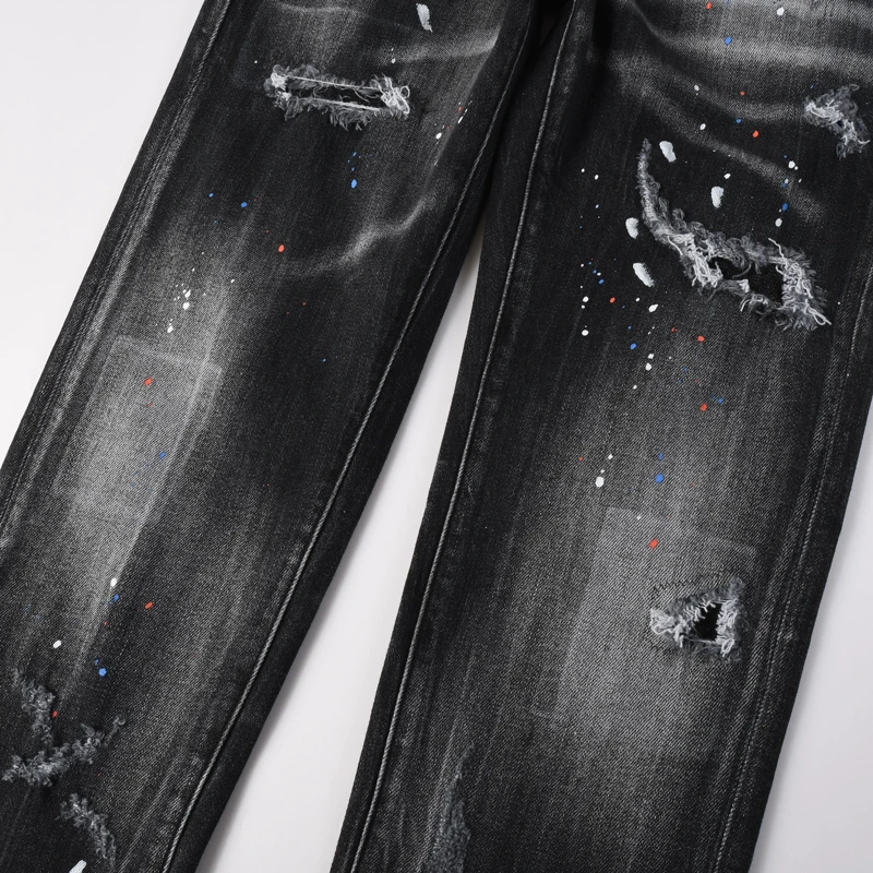 Y2KStreet fashion men's jeans stretch slim graffiti black gray jeans retro hip-hop brand pants hombre
Y2KStreet fashion men's jeans stretch slim graffiti black gray jeans retro hip-hop brand pants hombre