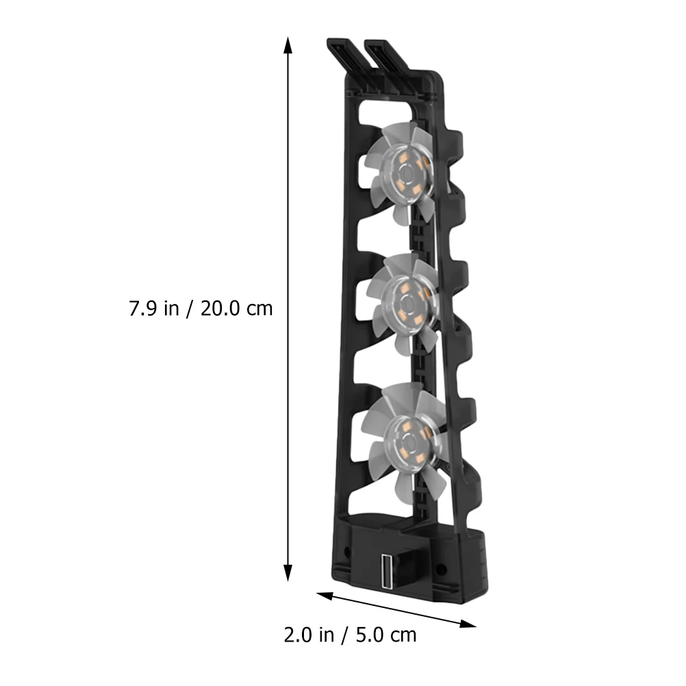 3 High Speed Fans Cooling Fan for Game Console LED Light USB DC5V Heat Dissipation Gaming Accessories Temperature Control Device
3 High Speed Fans Cooling Fan for Game Console LED Light USB DC5V Heat Dissipation Gaming Accessories Temperature Control Device